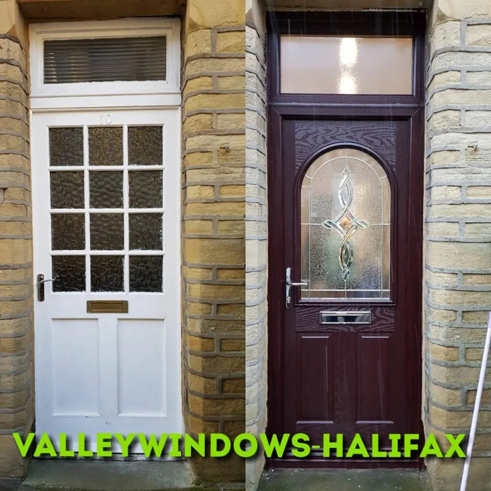 uPVC door installation